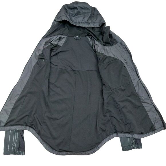 Lululemon Hooded Jacket Womens 4 Black Athletic Full Zip Long Sleeve Athletic - Picture 11 of 13